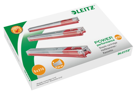 Heftklammern Kassette Leitz K12 rot, Art.-Nr. 5594-00-00 - Paterno B2B-Shop