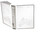Wandhalter Durable SHERPA Wall Tafelträger, Art.-Nr. 562210 GRAU - Paterno B2B-Shop
