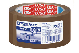 Klebeband Tesa PP 50mm 66lfm braun, Art.-Nr. 57168-BR - Paterno B2B-Shop