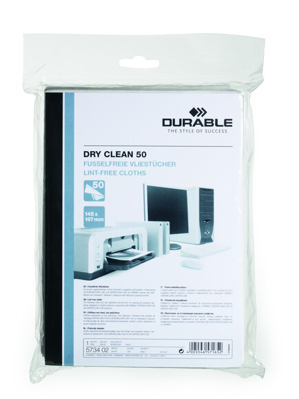 Reinigungstücher Dry Clean Vliestücher trocken, Art.-Nr. 5734-02 - Paterno B2B-Shop