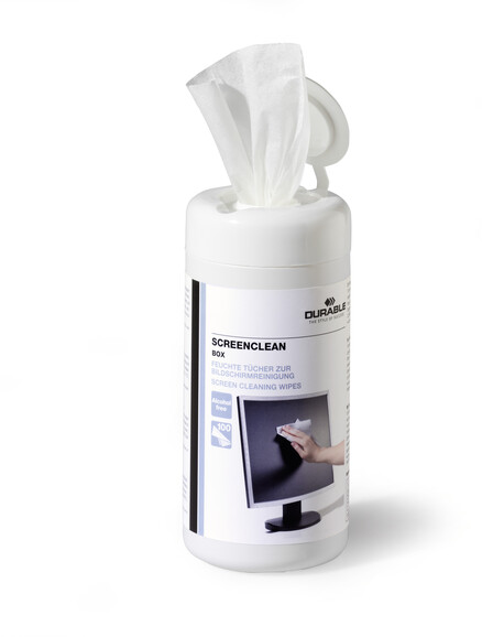 Reinigungstücher Durable Screenclean Box, Art.-Nr. 5736-02 - Paterno B2B-Shop
