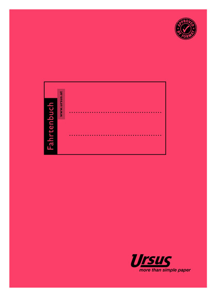 Fahrtenbuch Tell A5 40 Blatt, Art.-Nr. 608204 - Paterno B2B-Shop