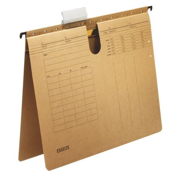 Hängehefter Esselte A4 naturbraun, Art.-Nr. 621007 - Paterno B2B-Shop