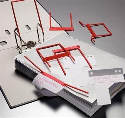 Abheftbügel rot D-Clip (221), Art.-Nr. 622001 - Paterno B2B-Shop