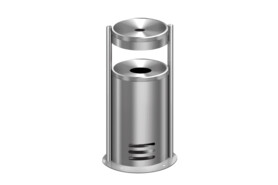 Standascher Kerkmann Edelstahl, Art.-Nr. 6291KKM - Paterno B2B-Shop