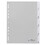 Register Durable 6440 A4 5-teilig, Art.-Nr. 644010 GRAU - Paterno B2B-Shop