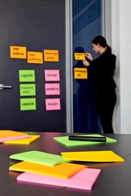 Haftnotizen Post-it Super Sticky, Großformat, Art.-Nr. 6445-SSP - Paterno B2B-Shop