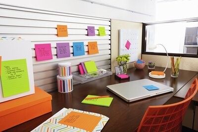 Haftnotizen Post-it Super Sticky, Großformat, Art.-Nr. 6445-SSP - Paterno B2B-Shop