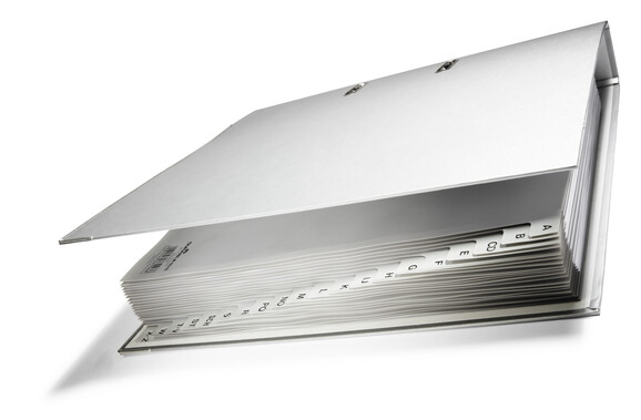 Register Durable 6510 A4 A-Z 20 teilig, Art.-Nr. 651010 GRAU - Paterno B2B-Shop