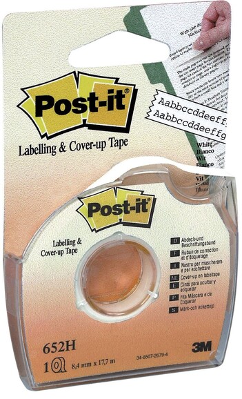 Abdeckband Post-It 8,4mm x 17,7lfm, Art.-Nr. 652MABR - Paterno B2B-Shop