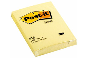 Haftnotizen Post-it 76x51 mm gelb, Art.-Nr. 656 - Paterno B2B-Shop
