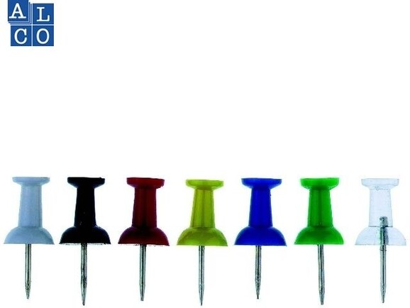 Pinwand Nadeln Alco 661 sortiert, Art.-Nr. 661A - Paterno B2B-Shop