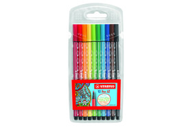 Faserschreiber Stabilo PEN 68 10er, Art.-Nr. 6810-PL - Paterno B2B-Shop