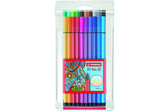 Faserschreiber Stabilo PEN 68 20er, Art.-Nr. 6820-PL - Paterno B2B-Shop