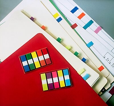 Haftstreifen Post-it Index 11,9x43,2 mm Mini, Art.-Nr. 683-4 - Paterno B2B-Shop