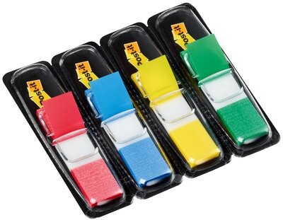 Haftstreifen Post-it Index 11,9x43,2 mm Mini, Art.-Nr. 683-4 - Paterno B2B-Shop