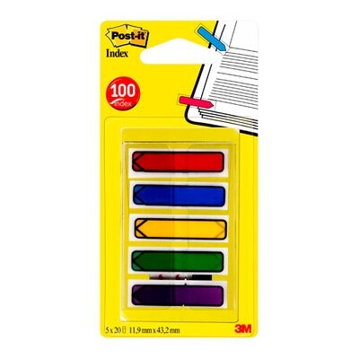 Haftstreifen Post-it Index 11,9x43,2 mm Pfeile, Art.-Nr. 684-ARR1 - Paterno B2B-Shop