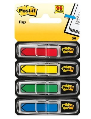 Haftstreifen Post-it Index 11,9x43,2 mm Pfeile, Art.-Nr. 684-ARR3 - Paterno B2B-Shop