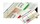 Haftstreifen Post-It Index Strong 25,4x38,1 mm, Art.-Nr. 686-PGO - Paterno B2B-Shop