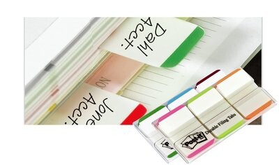 Haftstreifen Post-It Index Strong 25,4x38 mm, Art.-Nr. 686-RYB - Paterno B2B-Shop