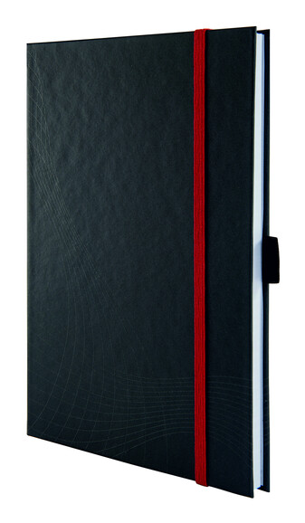 Notizbuch Notizio Hardcover A5 kariert grau, Art.-Nr. 7027ZWF - Paterno B2B-Shop