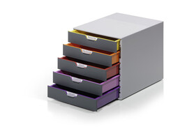 Schubladenbox Durable Varicolor 5, Art.-Nr. 7605-27 - Paterno B2B-Shop