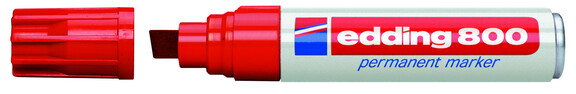 Marker Edding 800 rot permanent, Art.-Nr. 800-RT - Paterno B2B-Shop