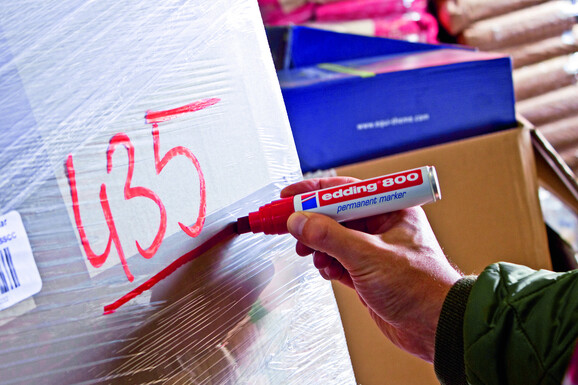 Marker Edding 800 rot permanent, Art.-Nr. 800-RT - Paterno B2B-Shop