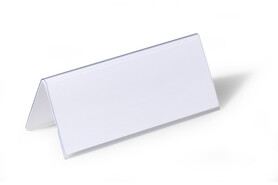 Tischnamensschilder Durable 61/122x150 mm transp., Art.-Nr. 8050-19 - Paterno B2B-Shop