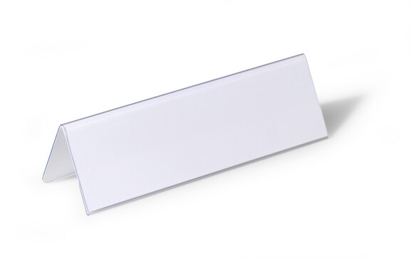 Tischnamensschilder Durable 61/122x210 mm transparent, Art.-Nr. 8052-19 - Paterno B2B-Shop