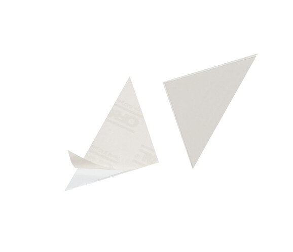 Cornerfix Durable 175x175 mm transparent, Art.-Nr. 808319 FARBLOS - Paterno B2B-Shop