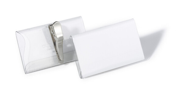Namensschilder Durable 40x75 mm transparent, Art.-Nr. 8110-19 - Paterno B2B-Shop