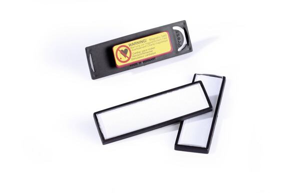 Namensschild Durable 8132 17x67 mm schwarz, Art.-Nr. 813201 - Paterno B2B-Shop
