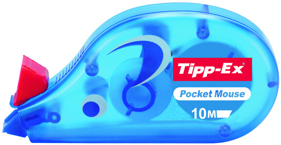 Korrekturroller Tipp-Ex Pocket Mouse 4,2mmx10lfm, Art.-Nr. 820789 - Paterno B2B-Shop