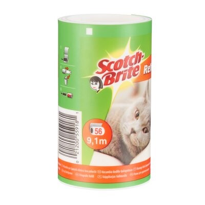 Scotch-Brite™ Ersatzrolle für Tierhaare 48 Blatt, Art.-Nr. 837RP-56 - Paterno B2B-Shop