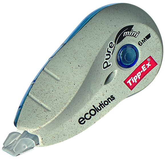 Korrekturroller Tipp-Ex Ecolutions Pure Mini 5mmx6lfm, Art.-Nr. 880681 - Paterno B2B-Shop Korrekturroller Tipp-Ex Ecolutions Pure Mini 5mmx6lfm, Art.-Nr. 880681 - Paterno B2B-Shop