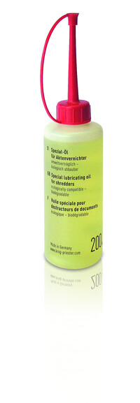 Aktenvernichteröl EBA 200ml, Art.-Nr. 9000610 - Paterno B2B-Shop