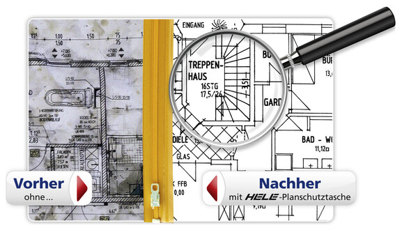 Planschutztaschen Hele 650x900mm (A1), Art.-Nr. 9510202 - Paterno B2B-Shop