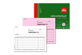 Lieferscheinbuch Omega A6 quer 2x50 Blatt, Art.-Nr. 976OK - Paterno B2B-Shop