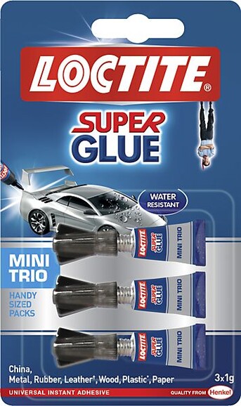 Sekundenkleber Loctite Mini Trio, Art.-Nr. 9H1640812 - Paterno B2B-Shop