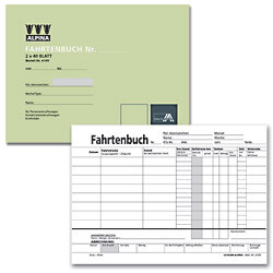 Fahrtenbuch KFZ mit DS A5quer, Art.-Nr. A149 - Paterno B2B-Shop Fahrtenbuch KFZ mit DS A5quer, Art.-Nr. A149 - Paterno B2B-Shop