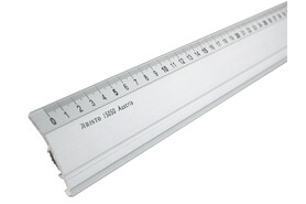 Lineal 50 cm Alu mit Gummiauflage, Art.-Nr. AH15050 - Paterno B2B-Shop
