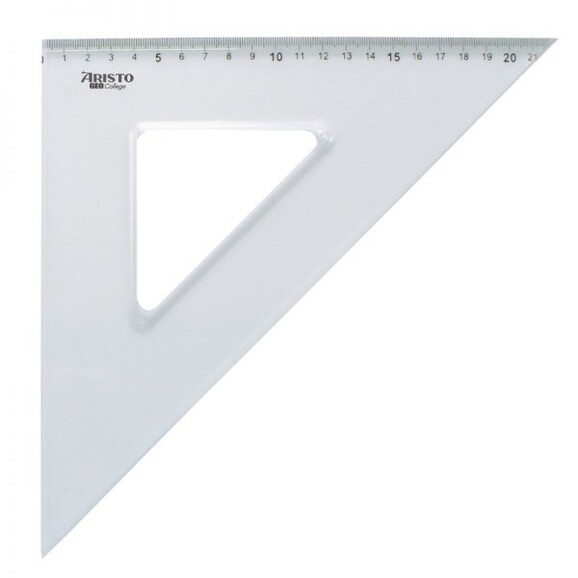 Geodreieck Aristo Geo College 30cm, 45 Grad, Art.-Nr. AR23430 - Paterno B2B-Shop Geodreieck Aristo Geo College 30cm, 45 Grad, Art.-Nr. AR23430 - Paterno B2B-Shop