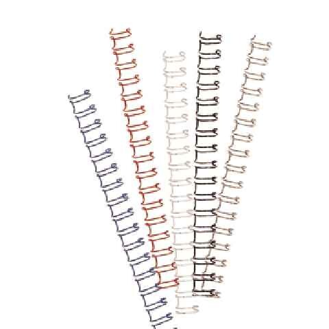 Drahtbinderücken A4 9,5mm silber, Art.-Nr. BD34K10-SI - Paterno B2B-Shop Drahtbinderücken A4 9,5mm silber, Art.-Nr. BD34K10-SI - Paterno B2B-Shop