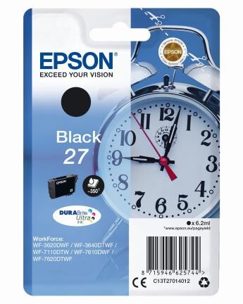 Epson DuraBrite Ultra Ink Nr.27 black, Art.-Nr. C13T27014012 - Paterno B2B-Shop