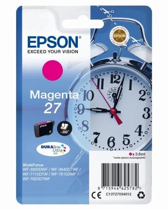 Epson DuraBrite Ultra Ink Nr.27 mag., Art.-Nr. C13T27034012 - Paterno B2B-Shop