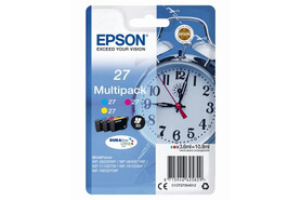 Epson DuraBrite Ultra Ink Multipack Nr.27 1x3, Art.-Nr. C13T27054012 - Paterno B2B-Shop
