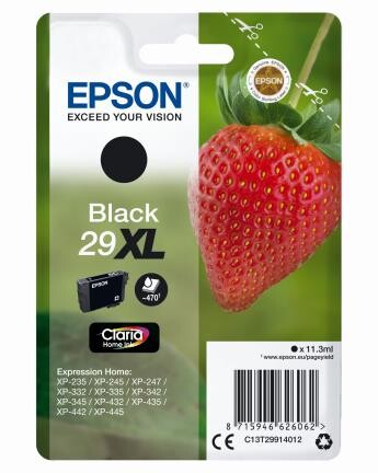 Epson Claria Home Ink Nr.29XL black, Art.-Nr. C13T29914012 - Paterno B2B-Shop