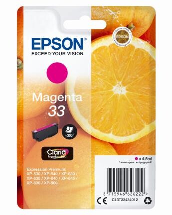 Epson Claria Premium Ink Nr.33 mag., Art.-Nr. C13T33434012 - Paterno B2B-Shop