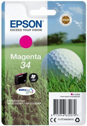 Epson DuraBrite Ultra Ink Nr.34 mag., Art.-Nr. C13T34634010 - Paterno B2B-Shop